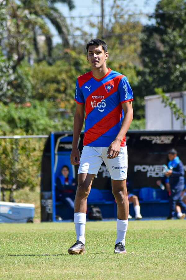 Joven de Paso Horqueta se destaca en la cantera del Sub-17 de Cerro Porteño.