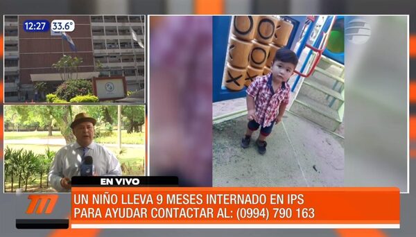 Niño lleva 9 meses internado y su familia pide ayuda | Telefuturo