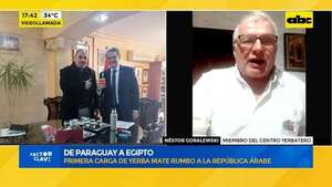 De Paraguay para Egipto: primera carga de yerba mate rumbo a la República Árabe - Factor Clave - ABC Color
