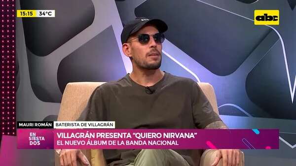 Video: Villagrán presenta su nuevo single ‘’Quiero Nirvana’' - Ensiestados - ABC Color