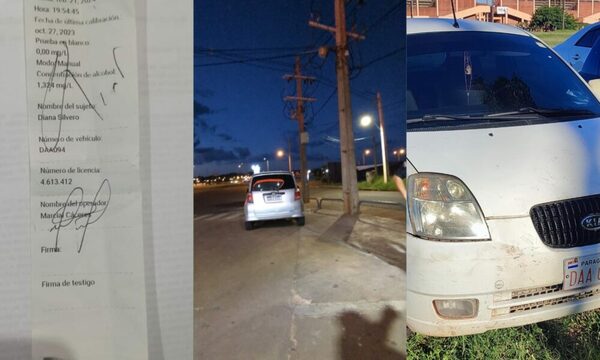 Doctora ka`u protagonizó accidente en Encarnación