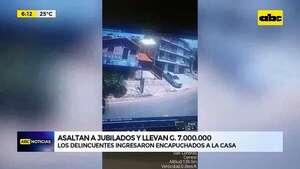 Video: Asaltan a jubilados y llevan G. 7.000.000 - ABC Noticias - ABC Color