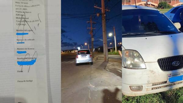 Doctora jaguare chocó contra un vehículo estacionado