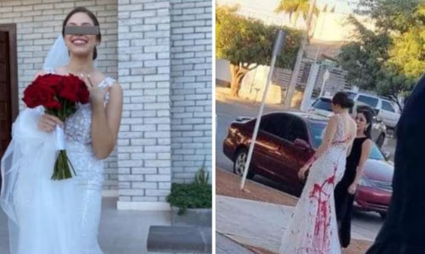 Tiran pintura a la novia en plena boda y acusan a su suegra del ataque: ¿se atrevió a tanto?