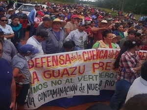 En Arroyos y Esteros toman sede municipal en protesta contra habilitación de vertedero - La Tribuna