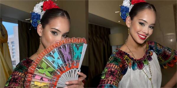 [VIDEO] ¡La abuelita de Miss Mundo Paraguay le preparó su traje típico!