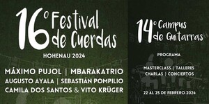 HOY INICIA EL 16° FESTIVAL DE CUERDAS EN HOHEHAU - Itapúa Noticias