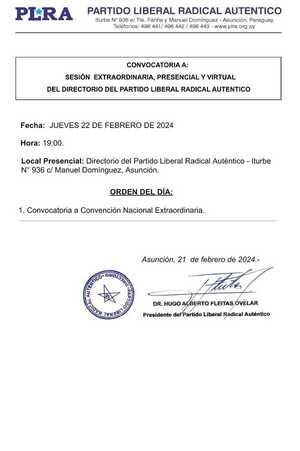 Convención Liberal ya tiene fecha tentativa - Portal Digital Cáritas Universidad Católica