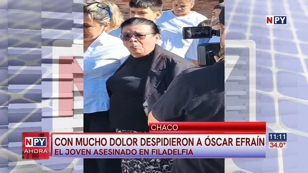 Doloroso adiós a estudiante asesinado en Filadelfia - Noticias Paraguay