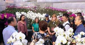 Diario HOY | Delegación taiwanesa visita floricultura: objetivo es exportar orquídeas