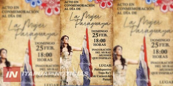 CELEBRACIÓN DEL DÍA DE LA MUJER PARAGUAYA EN CARMEN DEL PARANÁ - Itapúa Noticias