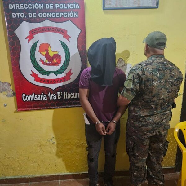 Por Abigeato y Robo Agravado, Detenido en el Palacio de Justicia de Concepción