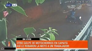 Otro golpe de motochorros en Capiatá | Telefuturo