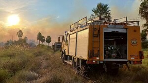 Incendios en Benjamín Aceval y zona de ruta Luque- San Ber están descontrolados