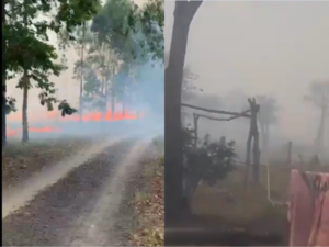 (VIDEO). Reportan grandes focos de incendio, uno en Benjamín Aceval y otro en la ruta Luque-San Bernardino