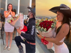 (VIDEO). Las flores del patrón que hicieron llorar de emoción a la modelo Pam Ruiz Diaz