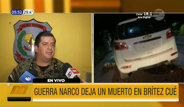 Guerra narco deja un muerto en Brítez Cué | Telefuturo