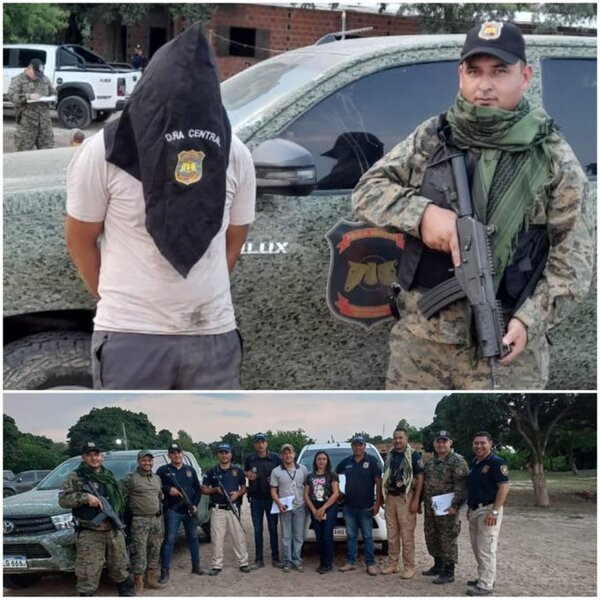 Allanamiento y detención de presunto abigeo