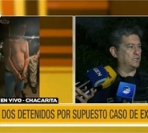 Policía arresta a dos presuntos extorsionadores en la Chacarita - Paraguay.com
