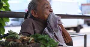 La Nación / Historia de superación: doña Miriam, con 70 años y enferma, vende yuyos y asegura “estoy feliz con mi trabajo”