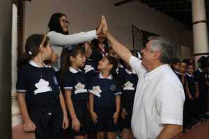 Alimentación escolar está garantizada y Hambre Cero es para dar más a los niños, ratifica ministro - .::Agencia IP::.