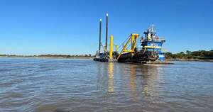 Diario HOY | Exitosos trabajos de dragado en río Paraguay, destacan