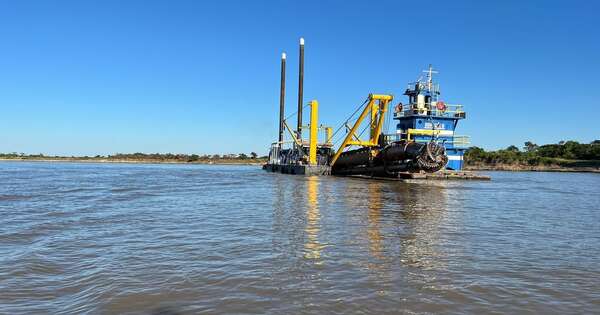 Diario HOY | Exitosos trabajos de dragado en río Paraguay, destacan