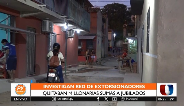 Operativo Tesakā: cae banda que extorsionaba a adultos mayores - Unicanal