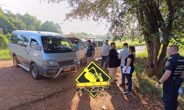 Hallan furgoneta utilizada para asalto a local