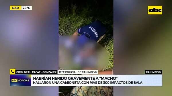Video: Habrían herido gravemente a “Macho” - ABC Noticias - ABC Color