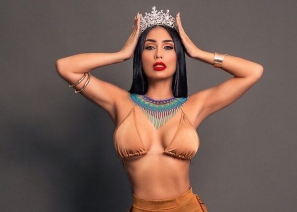 Jazmín Mernes se bautizó como “la reina Pocahontas” y busca su corona