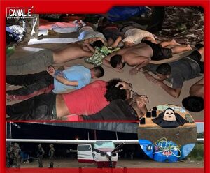 10 EXTRANJEROS FUERON DETENIDOS EN ALTO PARAGUAY CON FUSILES Y AVIONETA