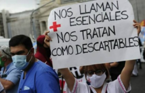 Trabajadores de la salud paran para pedir mejora salarial en Argentina
