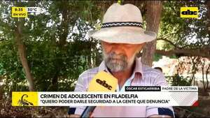 Video: Padre de adolescente asesinado a gobernantes: “déjense de joder” - ABC Noticias - ABC Color