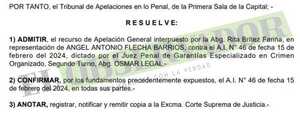 Dakovo: Confirman prisión para imputado que figura entre los extraditables