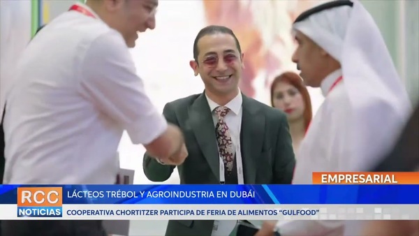 Cooperativa Chortitzer a través de “Lácteos Trébol” participa de feria de alimentos internacional
