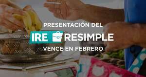Diario HOY | IRE Resimple: presentación debe realizarse este mes