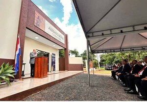 Presidente de la Corte inauguró el Juzgado de Paz en Cerro Corá