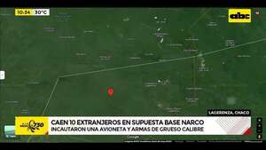 Así fue descubierta la presunta pista narco en el Chaco. ¿Hay relación con A Ultranza?  - ABC Noticias - ABC Color