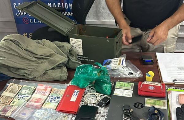 Operativo Tesakã: aprehenden a dos personas en la Chacarita - PDS RADIO Y TV