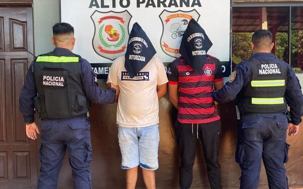 Capturan a Policía que en sus ratos libres era «motochorro»