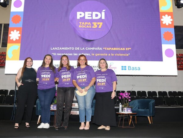 Ministerio relanza campaña "Tapabocas37" para concienciar y combatir la violencia contra la mujer - .::Agencia IP::.
