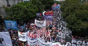 La Nación / Manifestaciones masivas presionan a Milei por asistencia alimentaria