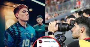 La Nación / ESPN se hizo eco de la instantánea de un fotógrafo paraguayo