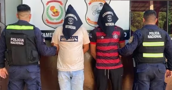 Suboficial y acompañante son detenidos tras evadir control policial en Ciudad del Este
