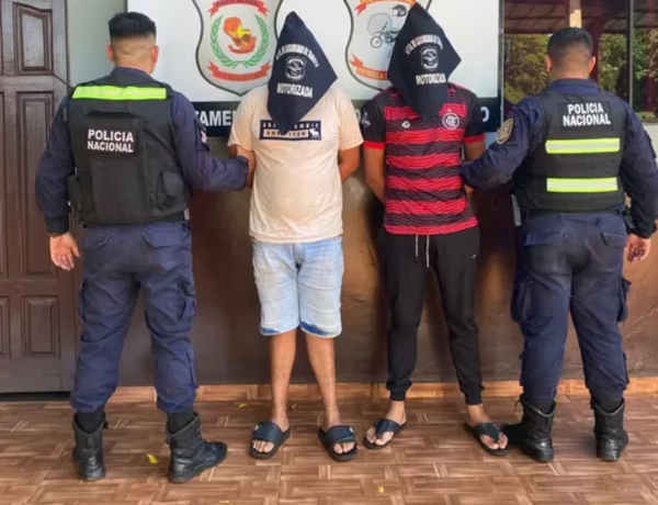 En Ciudad del Este tras una persecución capturan a un poli con arma de juguete