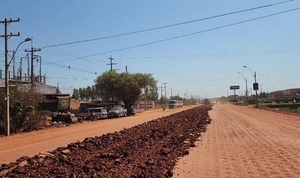 Ahora sí, Llegada de máquinas este fin de semana para reparar Ruta Transchaco.