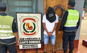 Capturan en Yguazú a joven buscado por abuso infantil