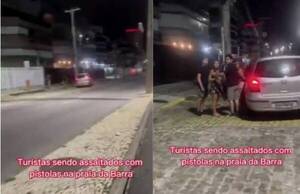(VIDEO). Turistas paraguayos fueron asaltados en Río de Janeiro