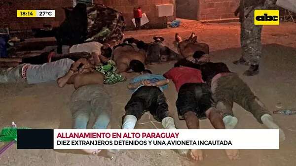 Video: allanamiento en Alto Paraguay - Crimen y castigo - ABC Color